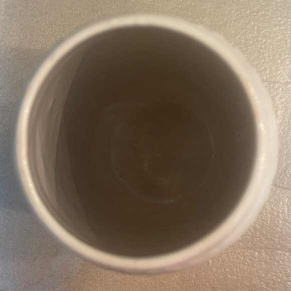 1960’s Basketweave Vase - Scheurich Vase Form 203-26 white knobs ceramic - Picture 4 of 5